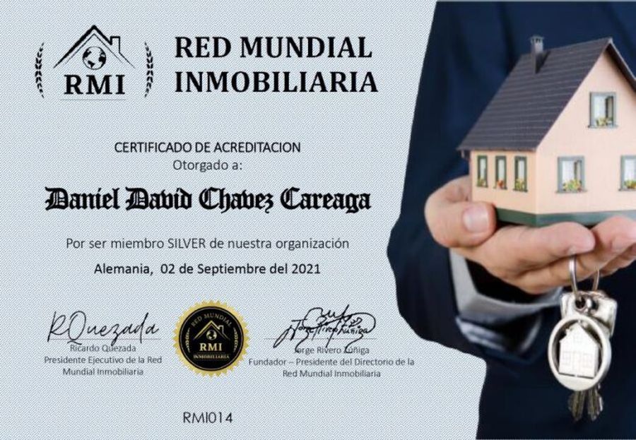 Certificado de Acreditación de Daneil Chávez